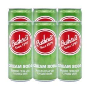 BASHEWS CANS CREAM SODA 6X300ML